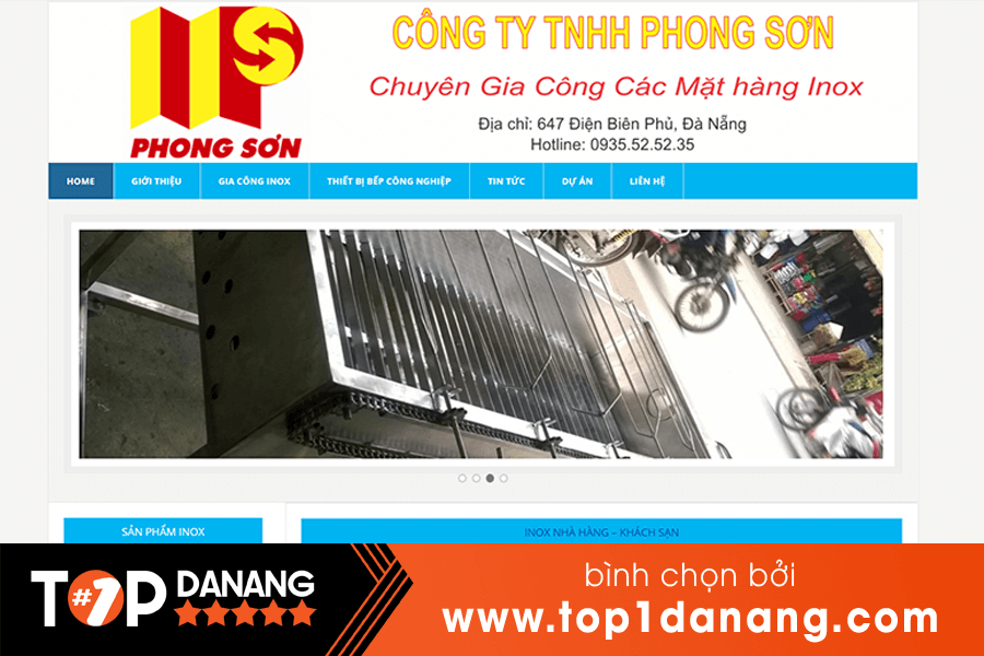 Bàn inox Đà Nẵng Công ty Phong Sơn