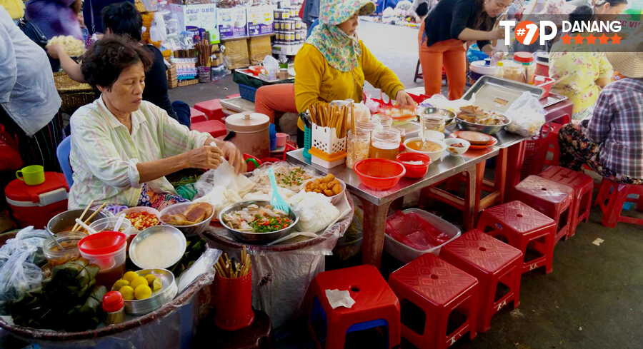 Ăn vặt Chợ Cồn Đà Nẵng