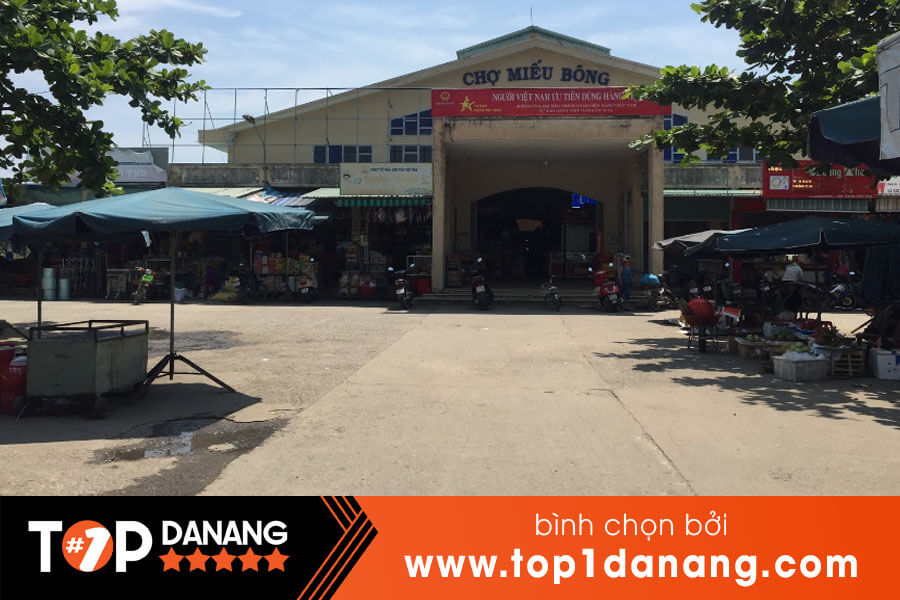 Chợ Miếu Bông Quốc lộ 1A Hòa Phước Đà Nẵng