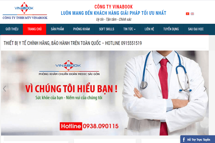 Bán túi sưởi Đà Nẵng - Thiết bị y tế Vinabook