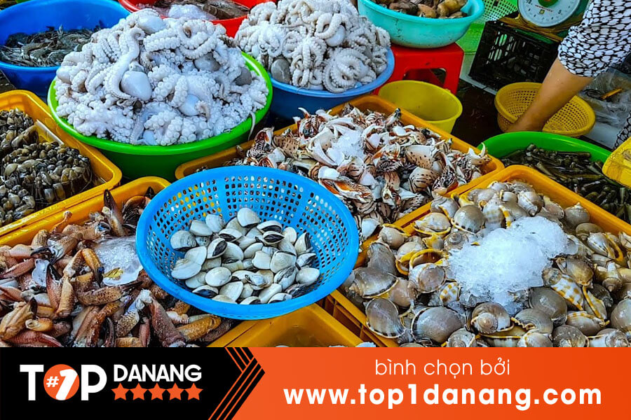Vựa hải sản tại Đà Nẵng - Chợ Hàn