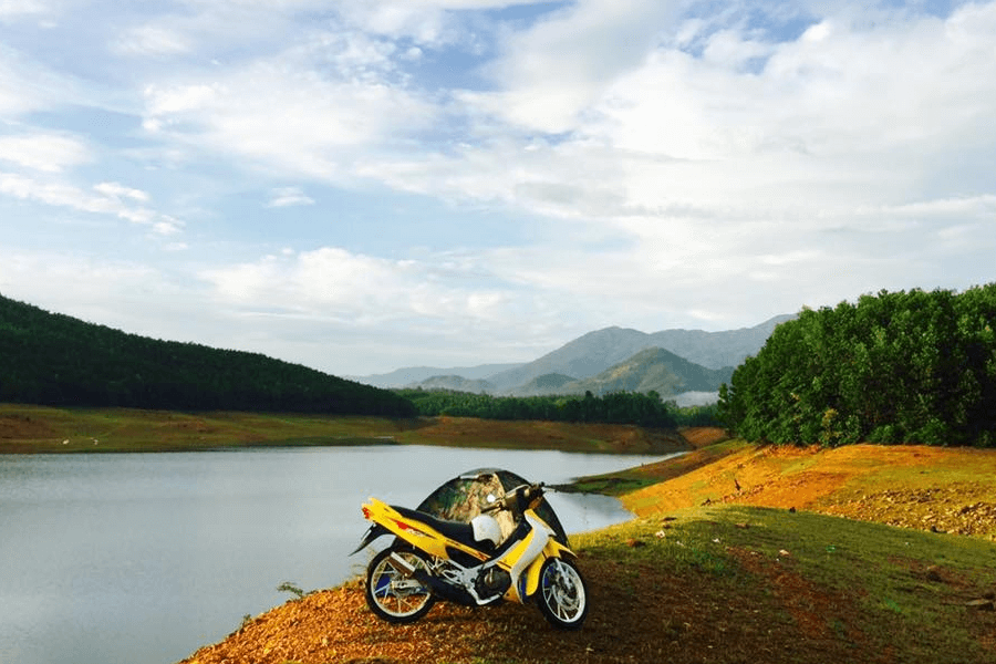 di chuyển đến hồ Hòa Trung Đà Nẵng bằng xe máy