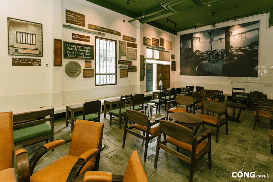 Quán cafe ăn sáng ngon ở Đà Nẵng - Cộng Cà Phê