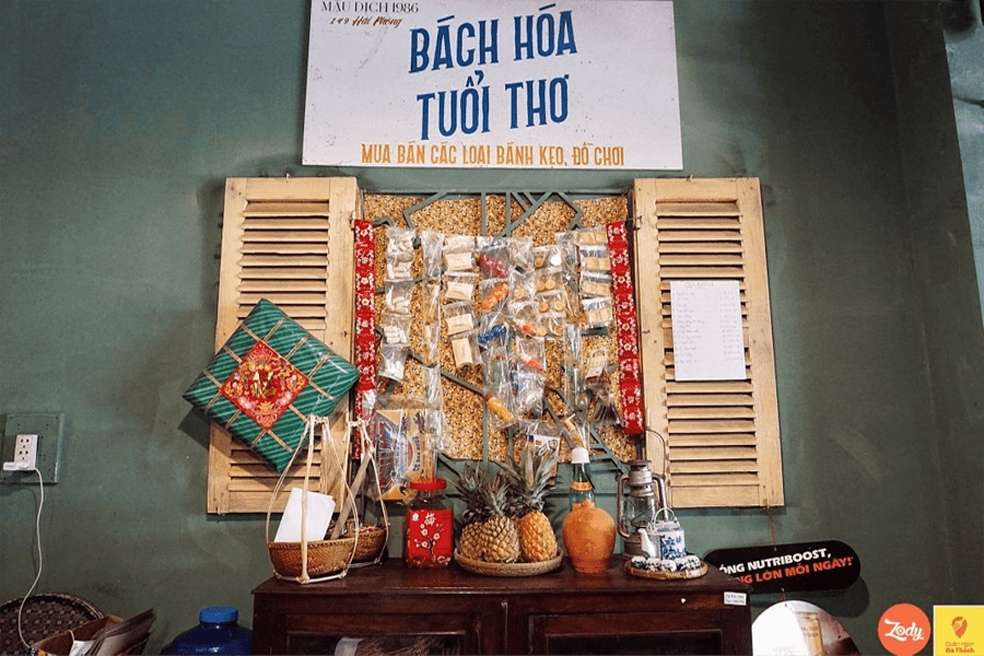 Cafe hoài cổ - Cửa hàng ăn uống Mậu Dịch 1986
