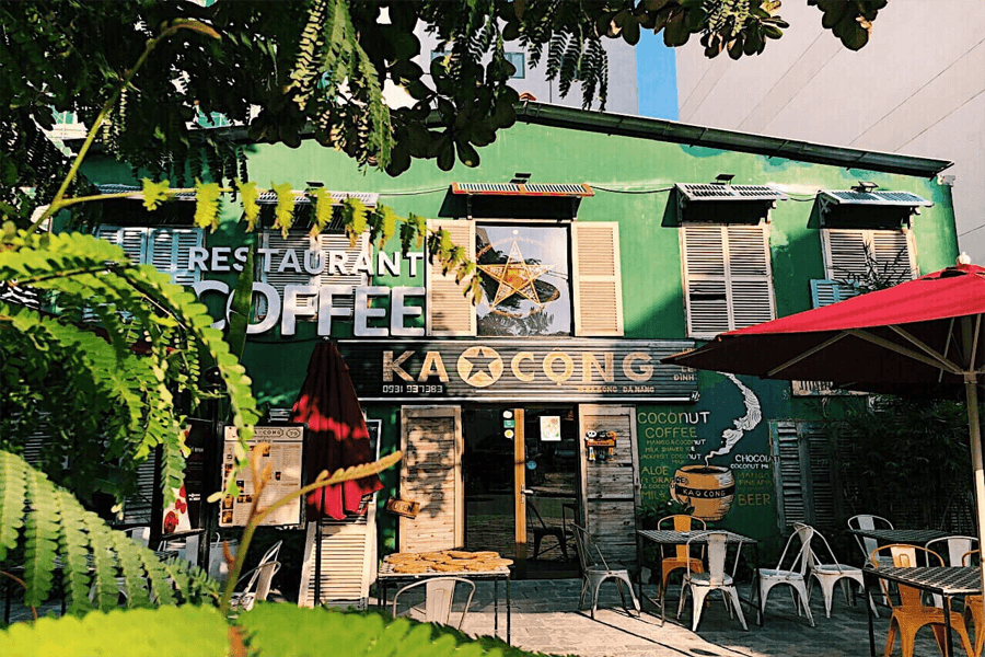 Quán cafe hoài cổ ở Đà Nẵng - Ka Cộng Cafe
