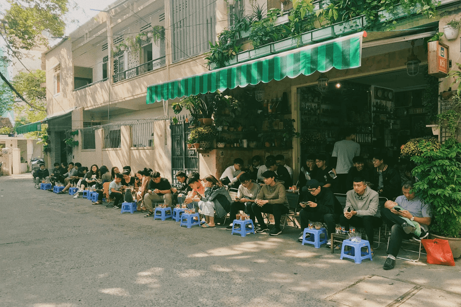 Cafe phong cách cổ xưa Nối Đà Nẵng