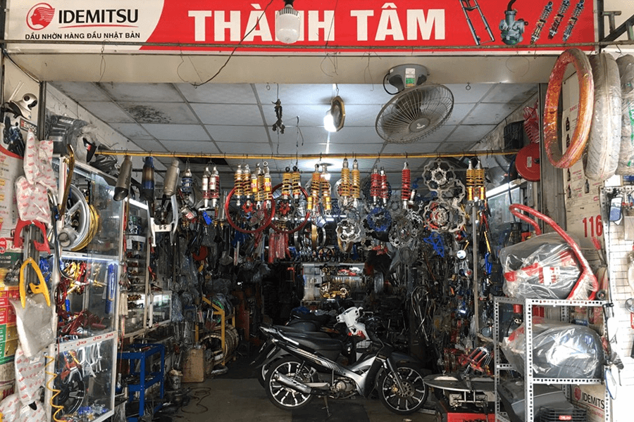 Tiệm sửa xe máy Thành Tâm Đà Nẵng