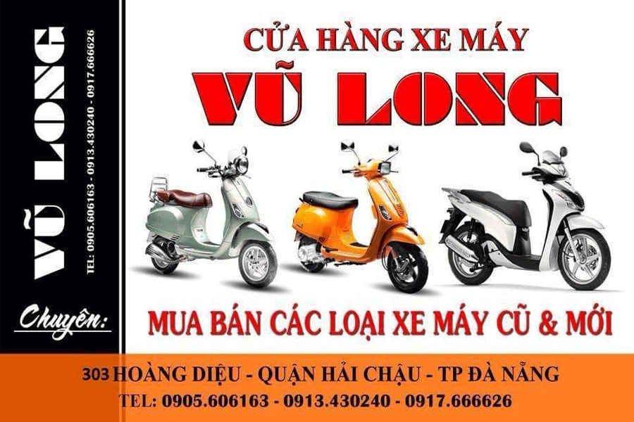 Cửa hàng xe máy cũ Vũ Long Đà Nẵng
